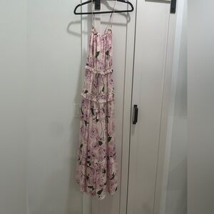 Lost + Wander Pink Floral Maxi Dress